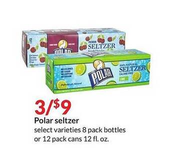 Hy-Vee Polar Seltzer offer