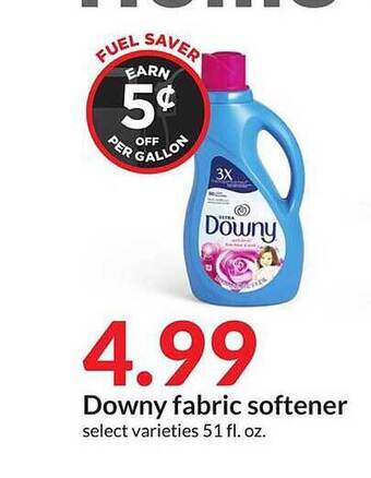 Hy-Vee Downy Fabric Softener offer