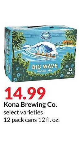 Hy-Vee Kona Brewing Co. offer