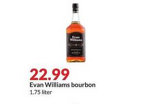 Hy-Vee Evan Williams Bourbon offer