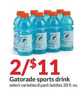 Hy-Vee Gatorade Sports Drink offer