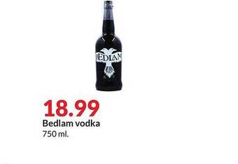 Hy-Vee Bedlam Vodka offer