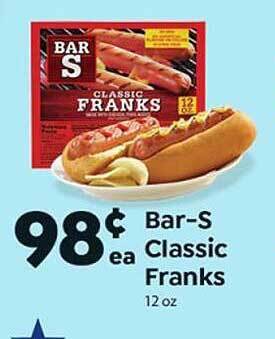 Save a Lot Bars Classic Franks offer