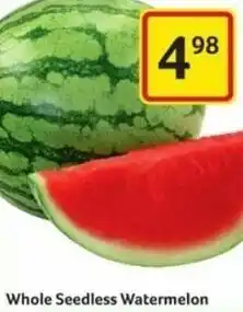 Harveys Supermarkets whole Seedless Watermelon offer