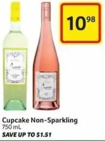 Harveys Supermarkets Cupcake Non-Sparkling 750ml offer