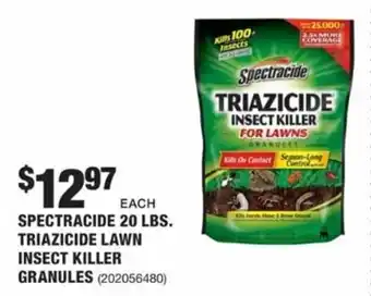 The Home Depot Spectracide 20 LBS Triazicide Lawn Insect Killer Granules 202056480 offer