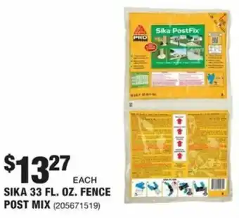 The Home Depot Sika 33 Fl. Oz. Fence Post Mix offer