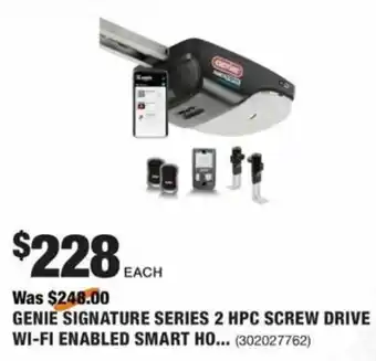 The Home Depot Genie Signature Series 2 HPC Screw Drive Wi-Fi Enabled offer