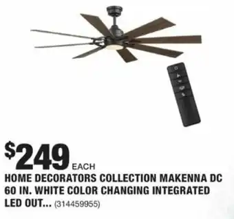 The Home Depot Home Decors Collection Makenna DC 60 in. offer