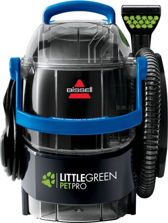 Best Buy BISSELL - Little Green Pet Pro Corded Deep Cleaner - Cobalt Blue/Titanium offer