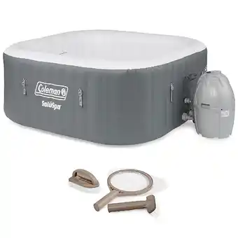 Best Buy Bestway - Inflatable Outdoor Square Hot Tub Spa offer