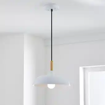 Walmart Better Homes & Gardens Single Head Pendant Light with Round Shade White, 1 A19 Bulb Included offer