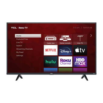 Walmart TCL 43" Class 4-Series 4K UHD HDR Roku Smart TV - 43S431 offer