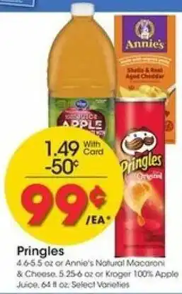Fry's Pringles offer
