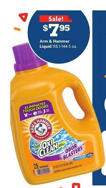 Family Dollar Arm & Hammer Liquid offer