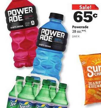 Family Dollar Powerade offer
