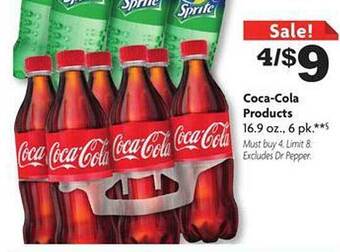 Family Dollar Coca-Cola Products offer
