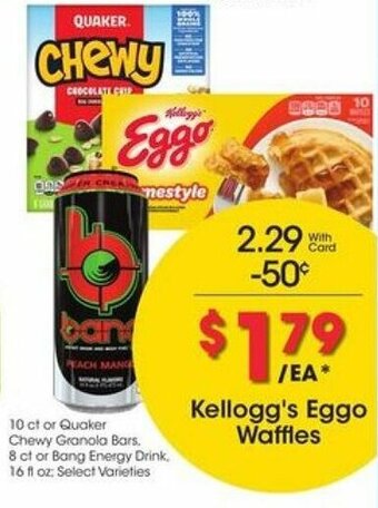 Fry's Kellogg's Eggo Waffles offer