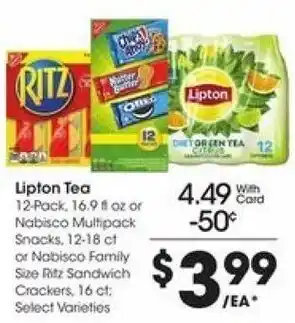 Fry's Lipton Tea offer