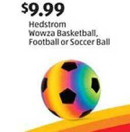 Aldi Hedstrom Wowza Basketball Football Or Soccer Ball offer