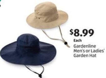 Aldi Gardenline Men's or Ladies' Garden Hat offer