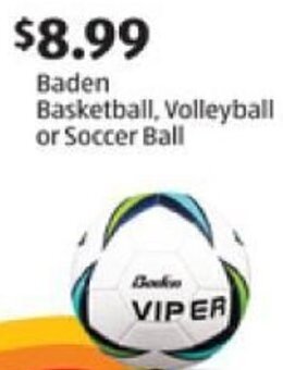 Aldi Baden Basketball, Volleyball or Soccer Ball offer