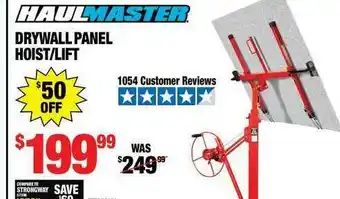 Harbor Freight Tools Drywall Panel Hoist-lift offer