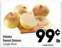 Randalls Vidalia Sweet Onions offer