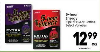 Randalls 5-hour Energy offer