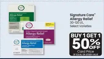 Randalls Signature Care, Allergy Relief offer