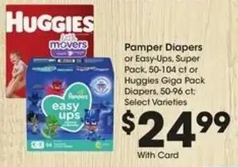 Fry's Pamper Diapers offer