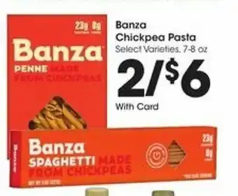 Fry's Banza Chickpea Pasta offer