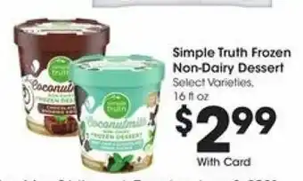 Simple Truth Frozen Non-Dairy Dessert