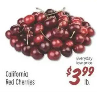 Sprouts Farmers Market California Red Cherries offer