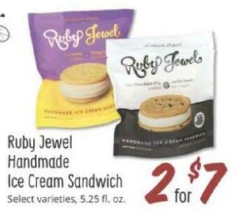 Sprouts Farmers Market Ruby Jewel Handmade Ice Cream Sandwich offer