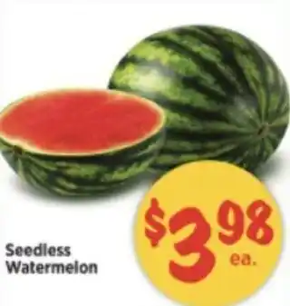 H-E-B Seedless Watermelon offer