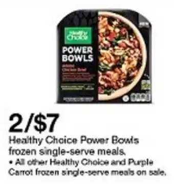 Target Healthy Choice Power Bowls offer