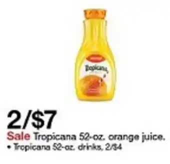 Target Tropicana 52 oz offer