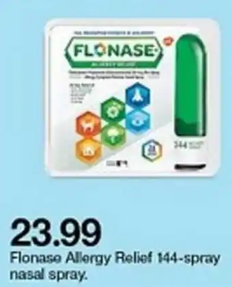 Target Flonase Allergy Relief 144 Spray offer