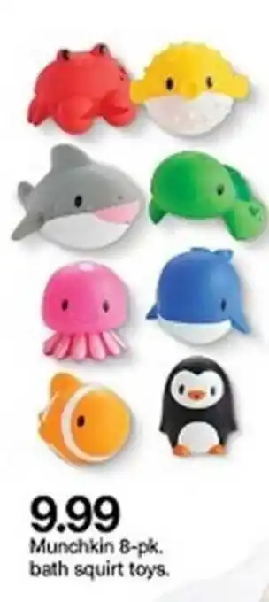 Target Munchkin Bath Squirt Toys offer