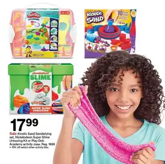 Target Kinetic Sand Sandisfying set offer