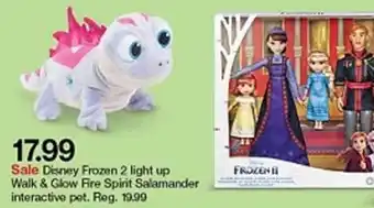 Target Disney Frozen 2 Light Up offer