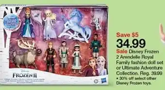 Target Disney Frozen 2 Arendelle Royal offer