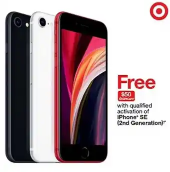 Target Iphone SE offer