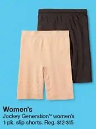 Target Women's Generation Slip Shorts offer