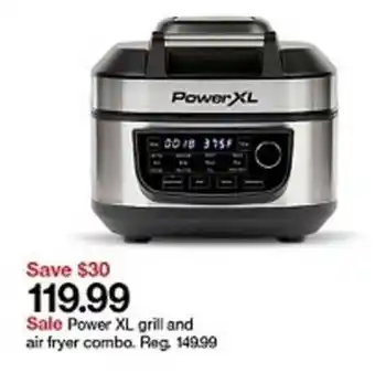 Target Power XL Grill and Air Fryer Combo offer