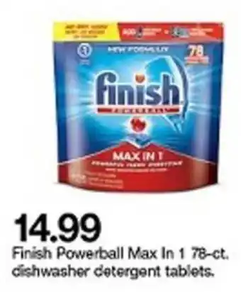 Target Finish Powerball Max in 1 offer