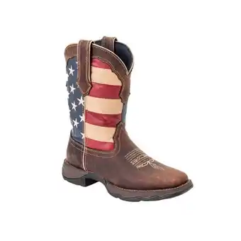Theisen's Durango women's lady rebel patriotic pull-on western cowgirl boot offer