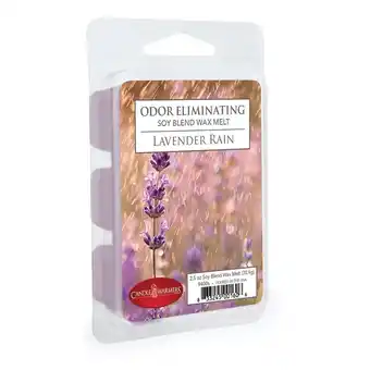 Theisen's Candle warmers etc. 2.5 oz lavender rain odor eliminating wax melts offer