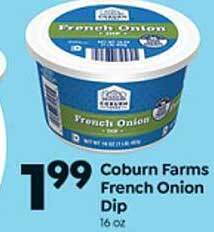 Save a Lot Coburn Farms French Onion Dip offer